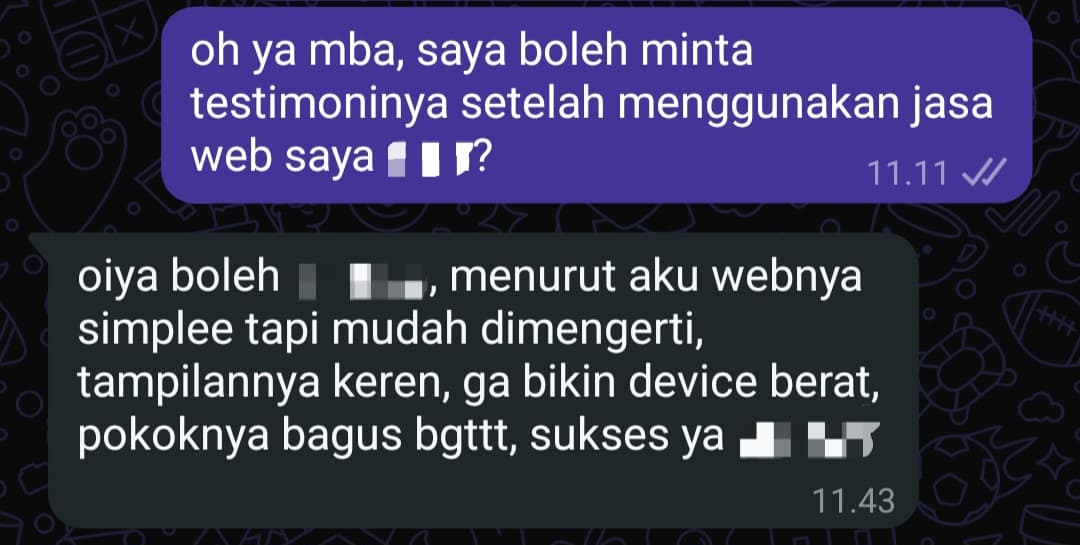 Tampilan Simpel, Ringan, dan Mudah Dipahami
